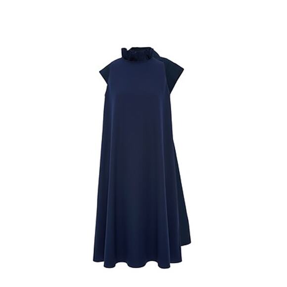 TUCKERNUCK Navy Blythe Dress Size XS NWT Retail $198 Tuckernuck - Picture 8 of 8
